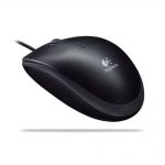 Logitech B110, Silent Optical USB Mouse, Black OEM, New