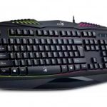 GENIUS K220 Scorpion Gaming USB US crna tastatura
