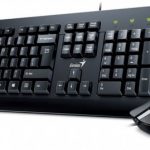 Genius Komplet tastatura i miš KM-160 , USB, BLACK, SER
