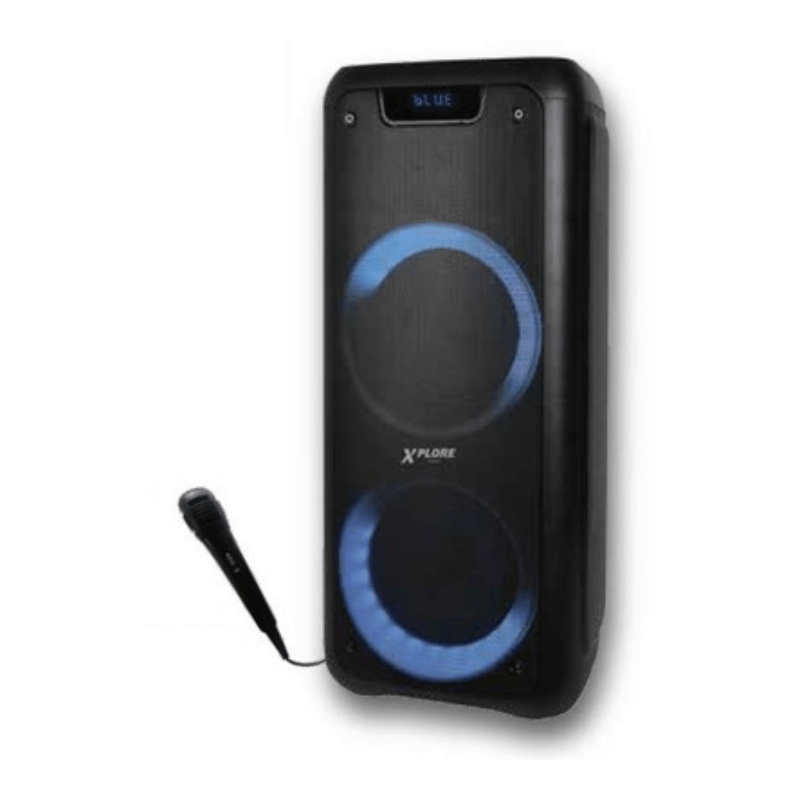 Xplore XP8815 Karaoke sistem Disco FM/microSD/mp3/wma/USB/BT/AUX/2xMIC/350W