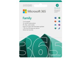 Licenca MICROSOFT Retail Microsoft 365 FamilyP8/ 32bit/64bit/ English/6 korisnika/1 godina
