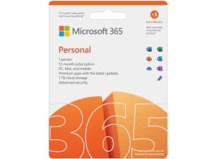 Licenca MICROSOFT Retail Microsoft 365 PersonalP8/32bit/64bit/English/1 korisnik/1 godina