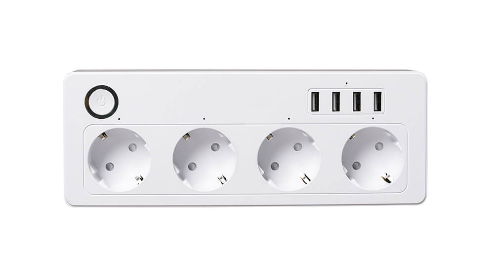 Voltaic Smart Power Strip V2 4 EU Plugs + 4 USB Plugs 3680W 16A - Slika 2