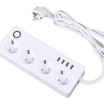 Voltaic Smart Power Strip V2 4 EU Plugs + 4 USB Plugs 3680W 16A