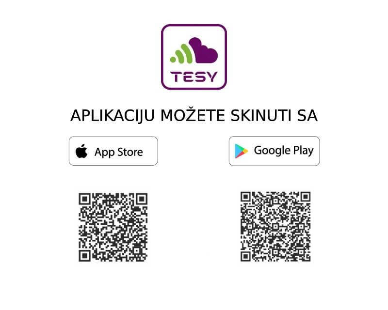 TESY CN 051 200 EI CLOUD W Wi-Fi električni panel radijator - Slika 3