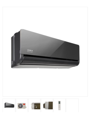 VIVAX COOL, klima uređaji, ACP-18CH50AEHI+ R32 SIVA OGLEDALO